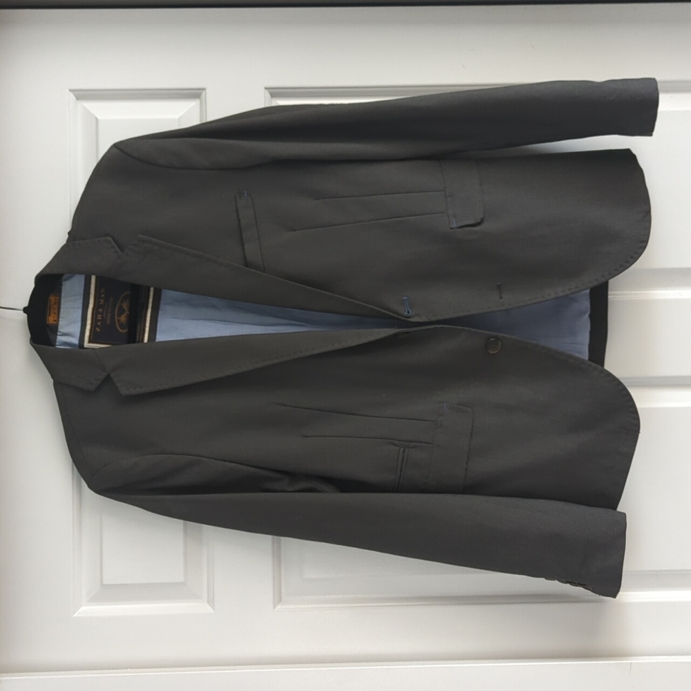Zara Man denim couture blazer